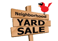 yard sale flyer